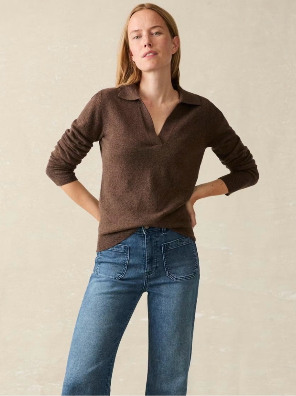 Women’s Faherty Jackson Sweater Polo